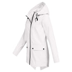 Josephine™ | Chubasquero impermeable con capucha y cremallera