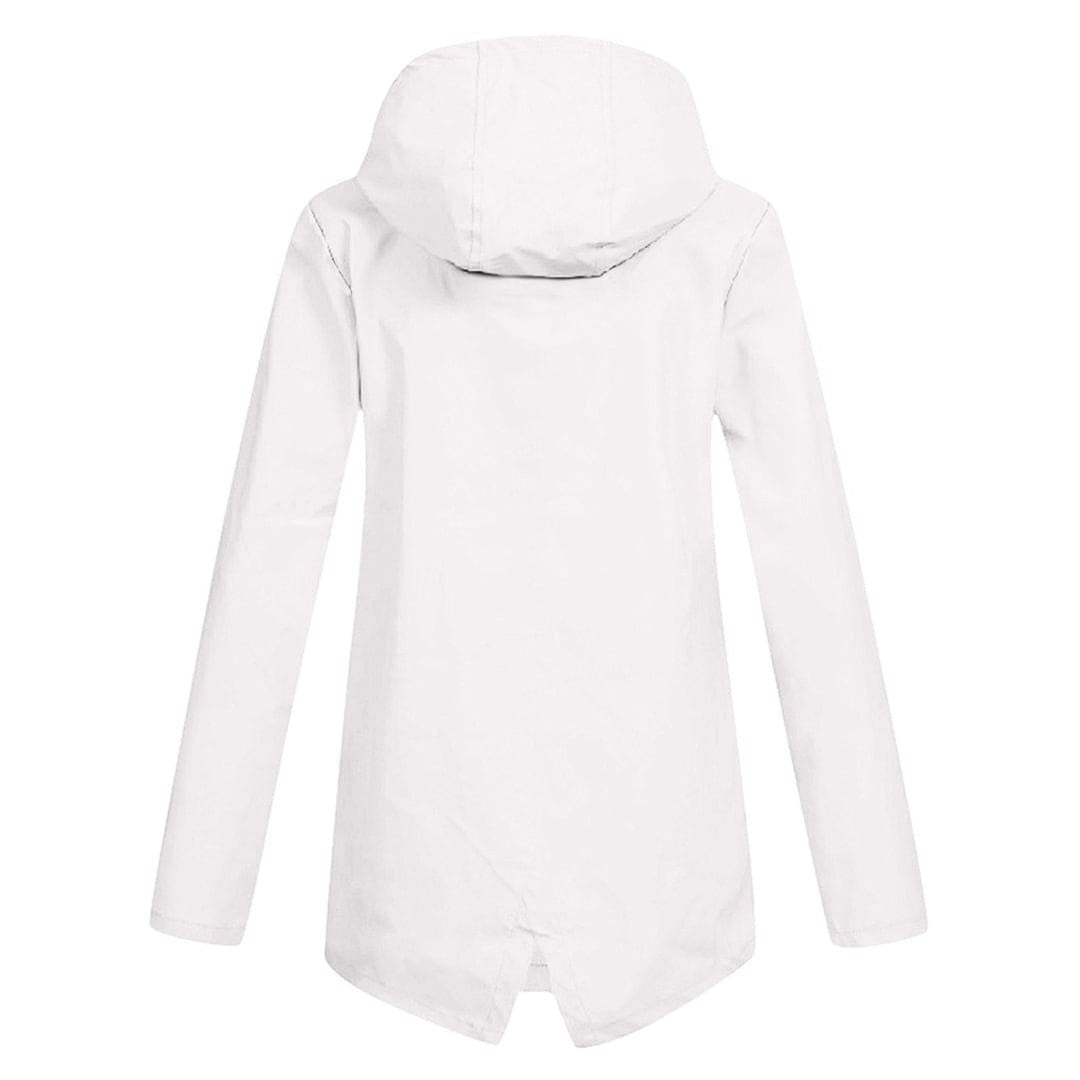 Josephine™ | Chubasquero impermeable con capucha y cremallera