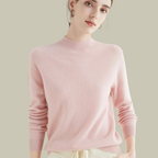 Daphne™ | Jersey de lana con cuello semialto