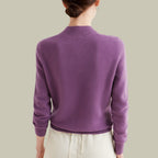 Daphne™ | Jersey de lana con cuello semialto