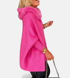Juliette™ | Sudadera oversize con cremallera y pelo sintético