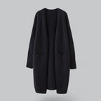 Abigail™ | Cárdigan largo de cachemir oversize abierto