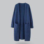 Abigail™ | Cárdigan largo de cachemir oversize abierto