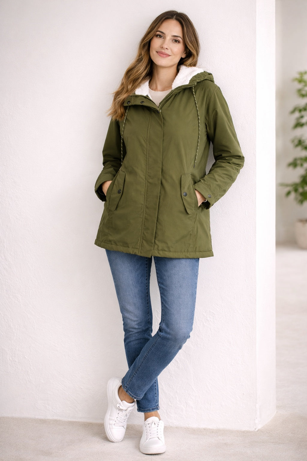 Kayla™ | Parka impermeable con capucha forrada