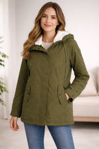 Kayla™ | Parka impermeable con capucha forrada
