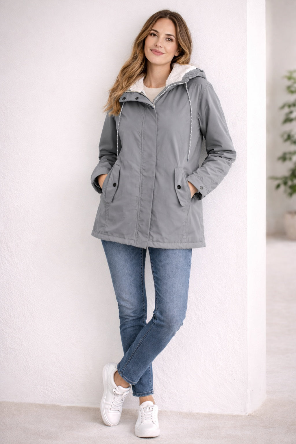 Kayla™ | Parka impermeable con capucha forrada