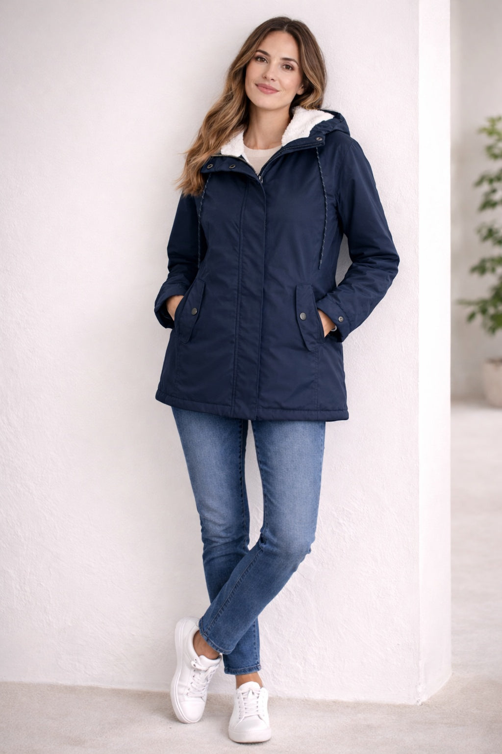 Kayla™ | Parka impermeable con capucha forrada