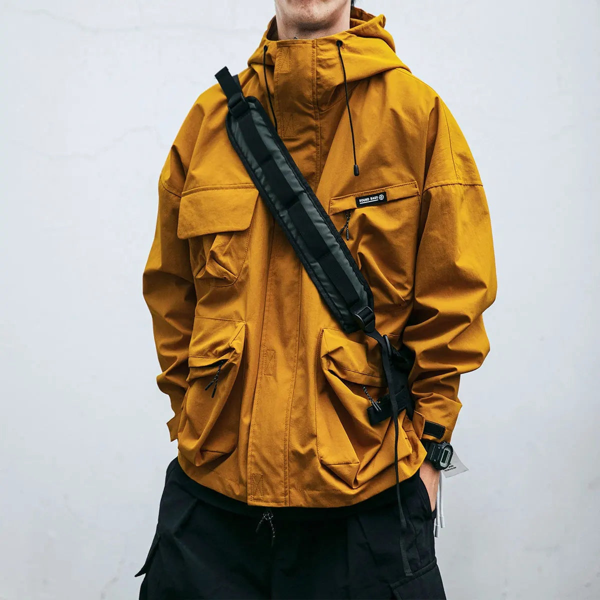 Brandon™ | Chubasquero impermeable de hombre con capucha y bolsillos