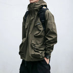 Brandon™ | Chubasquero impermeable de hombre con capucha y bolsillos