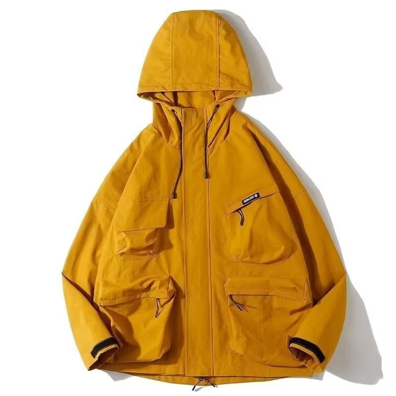 Brandon™ | Chubasquero impermeable de hombre con capucha y bolsillos