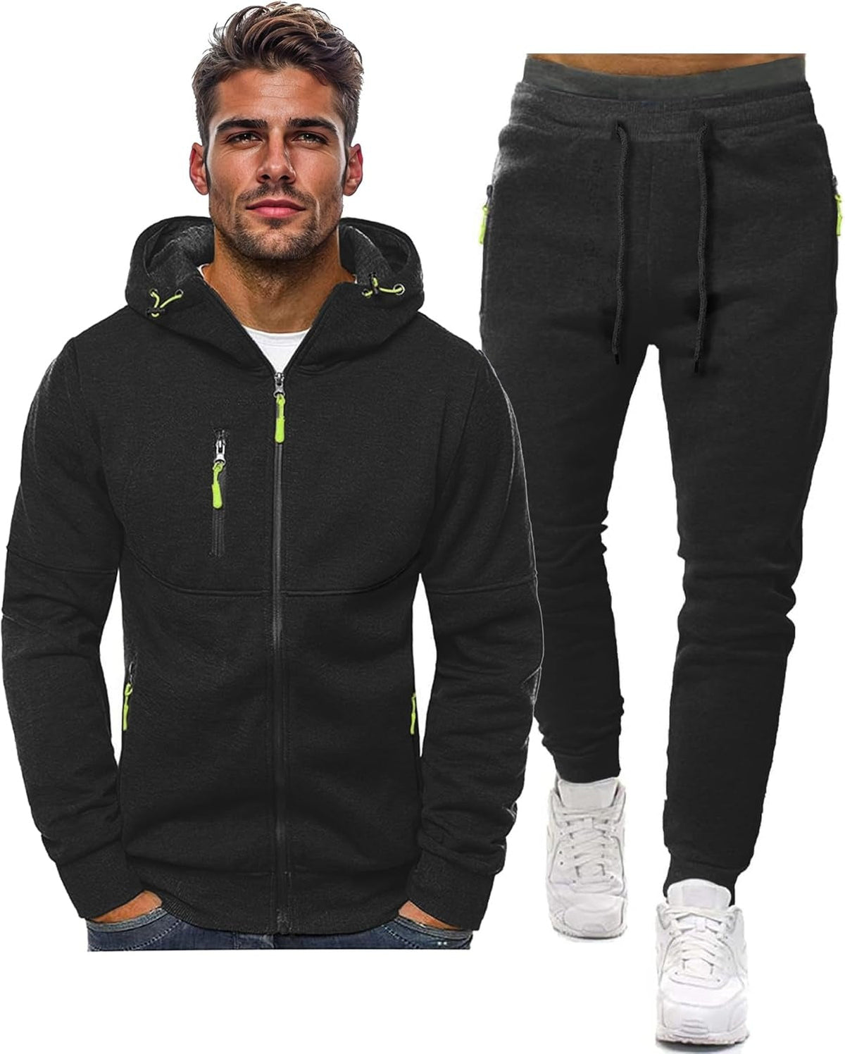 John™ | Chándal de dos piezas con sudadera de cremallera