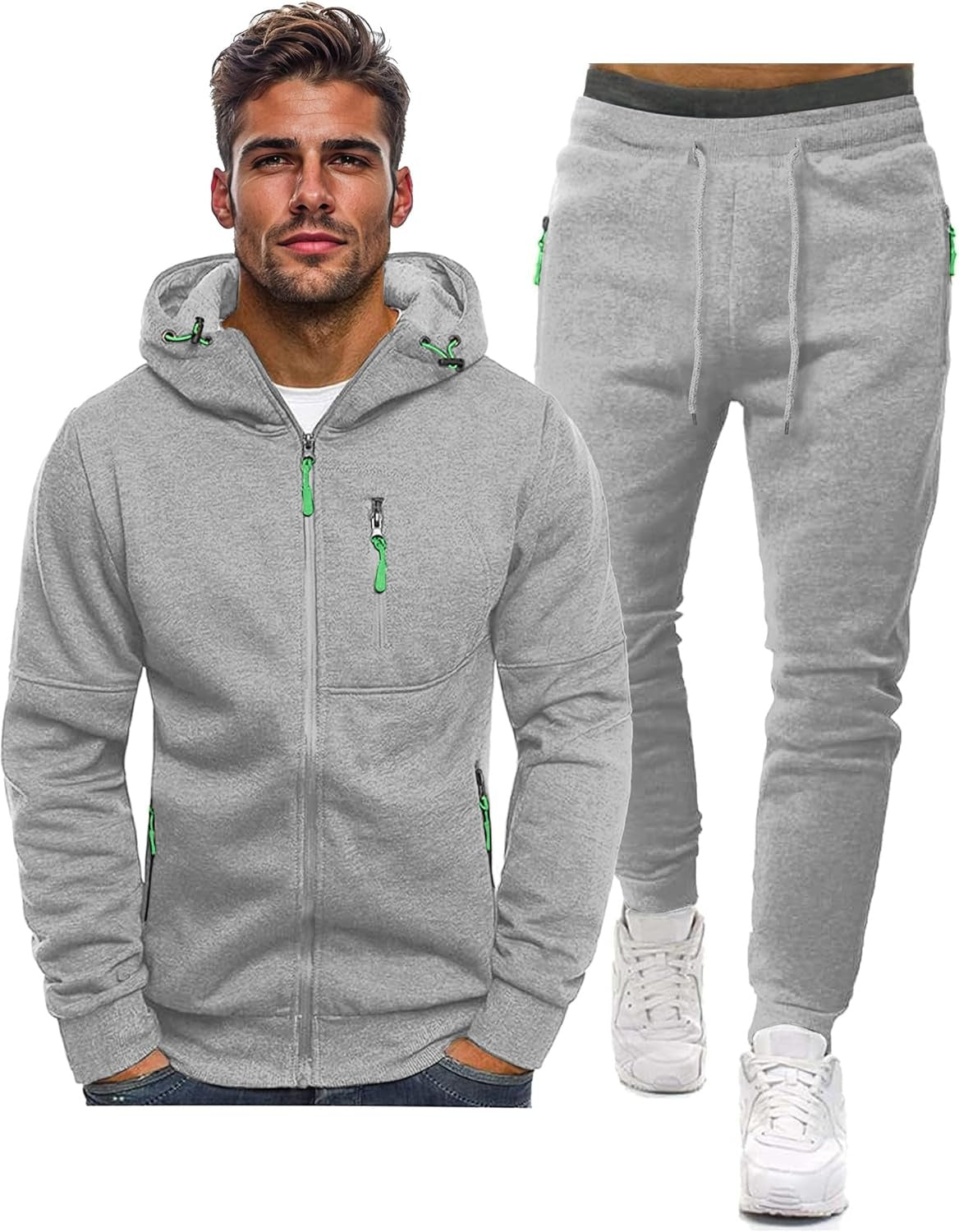 John™ | Chándal de dos piezas con sudadera de cremallera