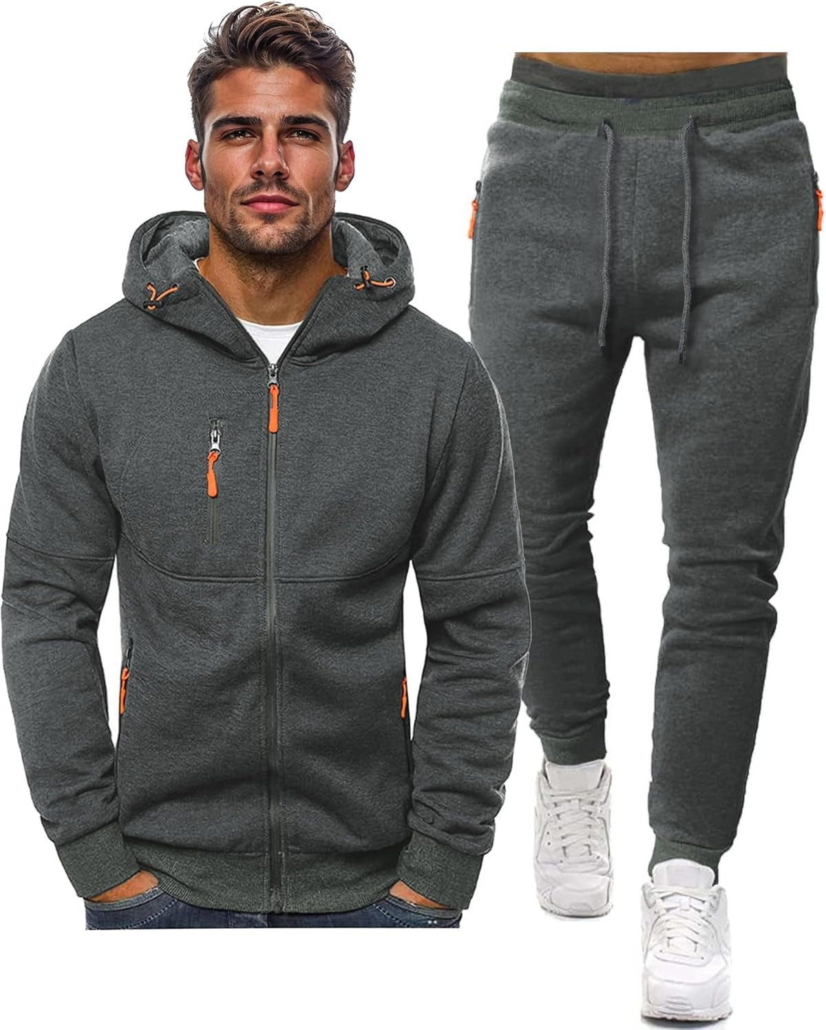 John™ | Chándal de dos piezas con sudadera de cremallera