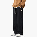 Jason™ | Pantalón de pana de pierna ancha con cintura elástica