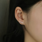Pendientes florales atemporales - vista 3