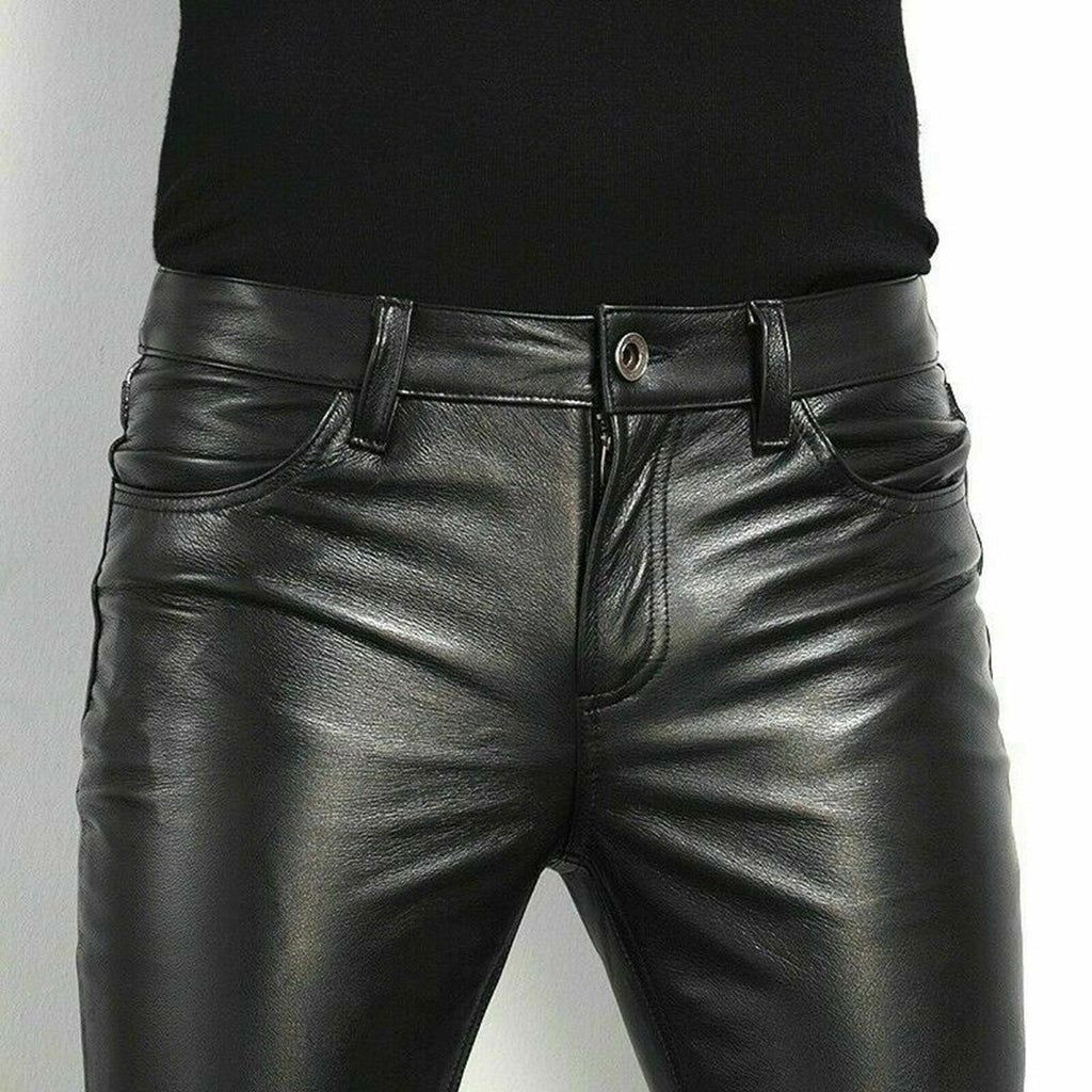 Cameron™ | Pantalón pitillo de piel slim fit