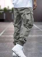 Arthur™ | Pantalón jogger cargo con bolsillos laterales y cintura elástica