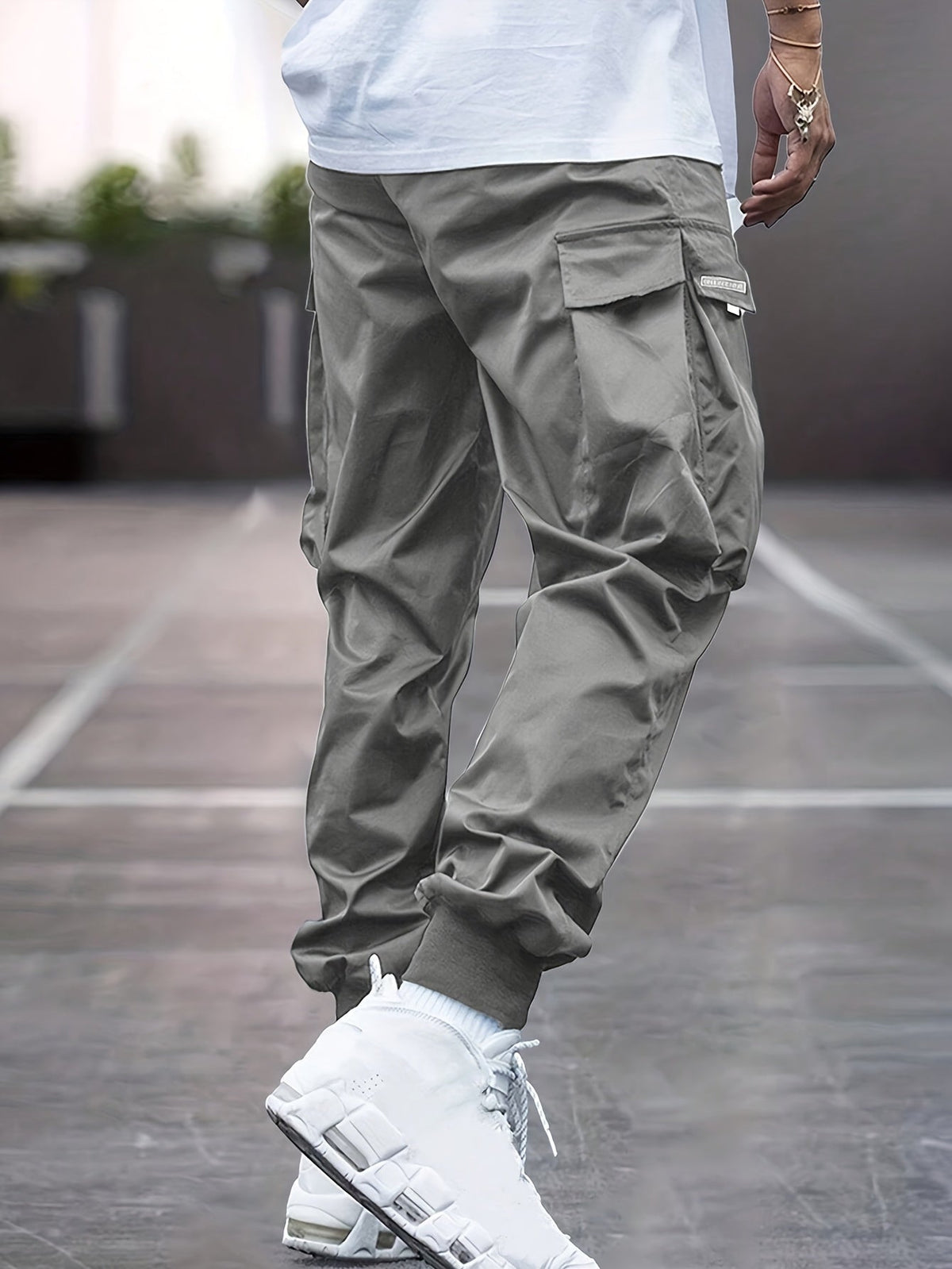 Arthur™ | Pantalón jogger cargo con bolsillos laterales y cintura elástica