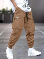 Arthur™ | Pantalón jogger cargo con bolsillos laterales y cintura elástica