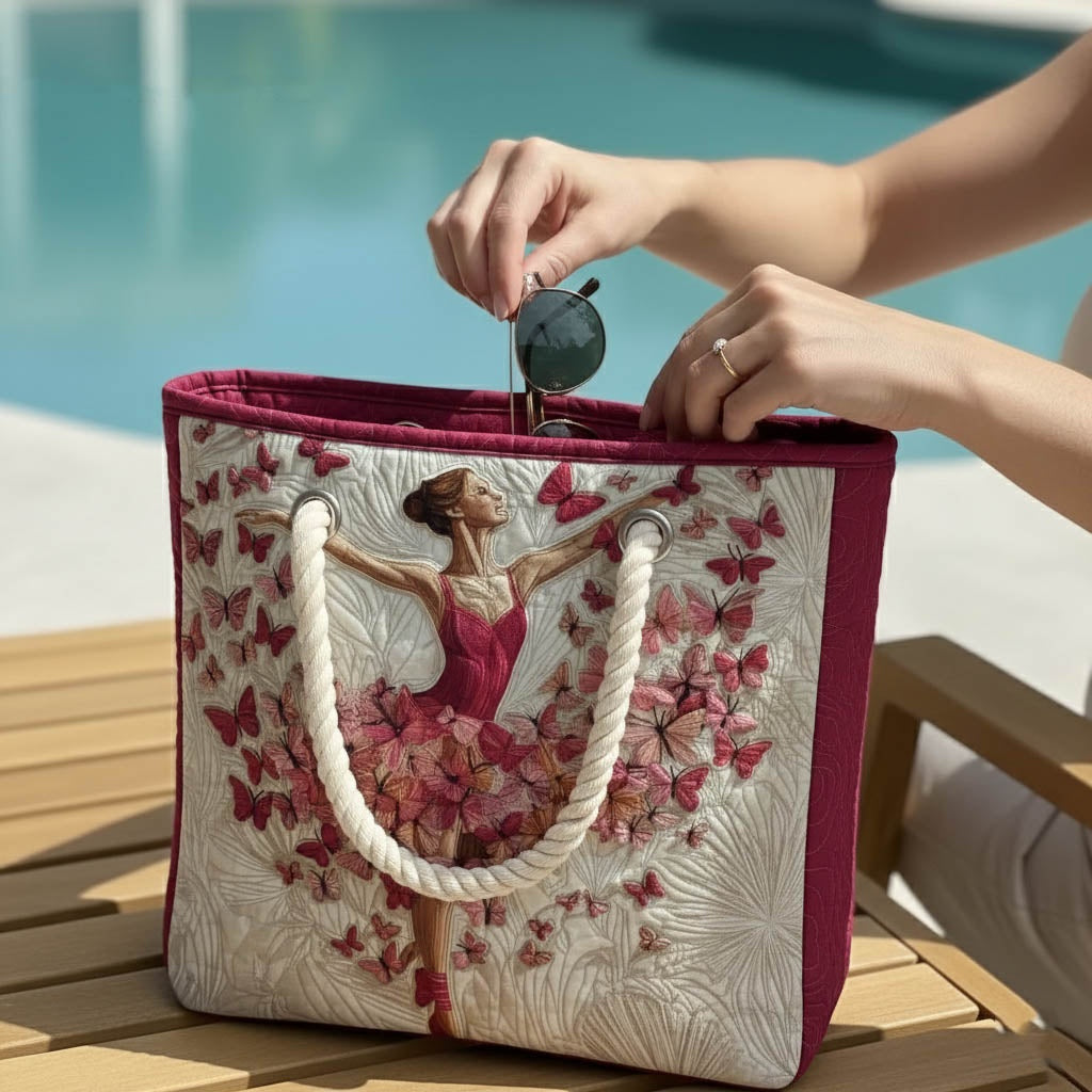 Cora™ | Bolso tote de playa artesanal con asas de cuerda