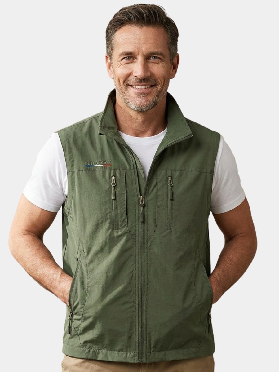 Gabriel™ | Chaleco técnico outdoor multibolsillos ligero