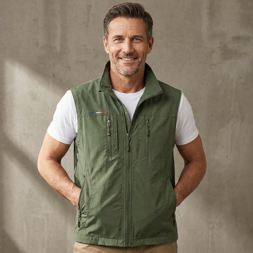 Gabriel™ | Chaleco técnico outdoor multibolsillos ligero