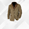 Elijah™ | Chaqueta de ante con detalles de piel