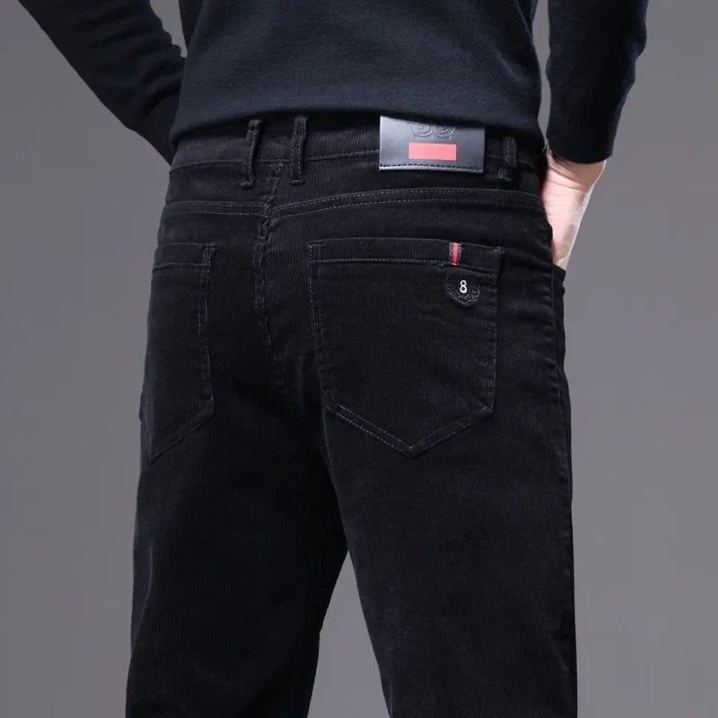 Andrew™ | Pantalón de vestir de pana de corte recto