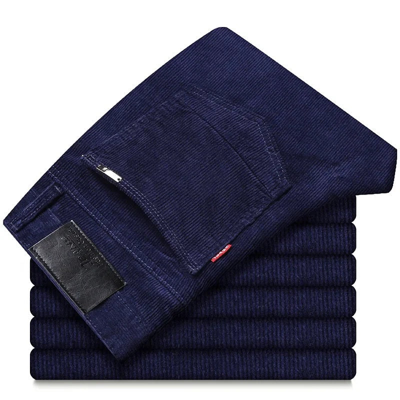 Andrew™ | Pantalón de vestir de pana de corte recto