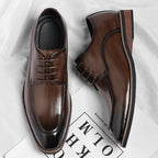 Desmond™ | Zapatos Oxford de piel auténtica con cordones