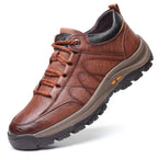 Gavin™ | Zapatos blucher de piel con suela antideslizante