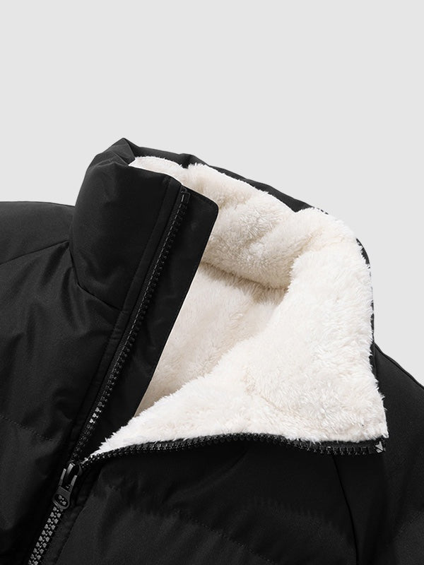 Patrick™ | Chaqueta acolchada puffer con forro de borreguito