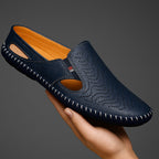 Felix™ | Mocasines de piel perforada sin cordones