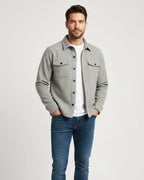 Richard™ | Sobrecamisa de algodón con bolsillos en el pecho