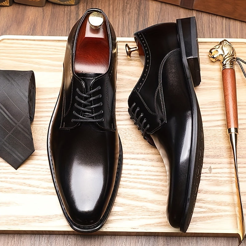 Noah™ | Zapatos derby de piel para hombre con cordones