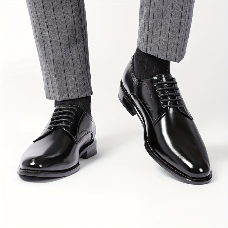 Noah™ | Zapatos derby de piel para hombre con cordones