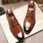 Noah™ | Zapatos derby de piel para hombre con cordones
