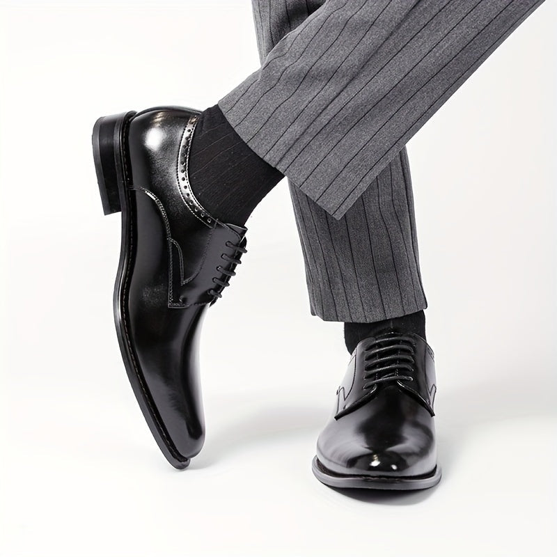 Noah™ | Zapatos derby de piel para hombre con cordones