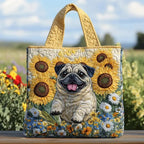 Willow™ | Bolso tote acolchado artesanal con estampado único