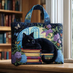 Willow™ | Bolso tote acolchado artesanal con estampado único
