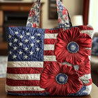 Willow™ | Bolso tote acolchado artesanal con estampado único
