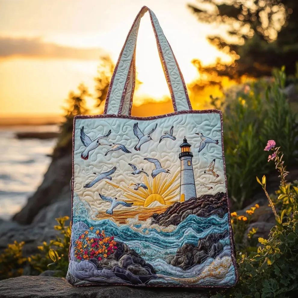 Willow™ | Bolso tote acolchado artesanal con estampado único