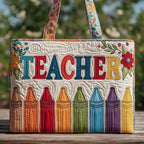 Willow™ | Bolso tote acolchado artesanal con estampado único