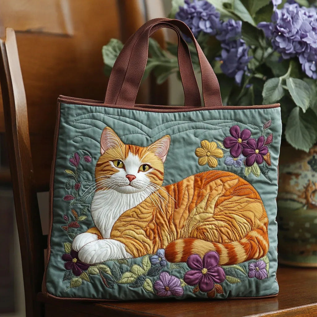 Willow™ | Bolso tote acolchado artesanal con estampado único