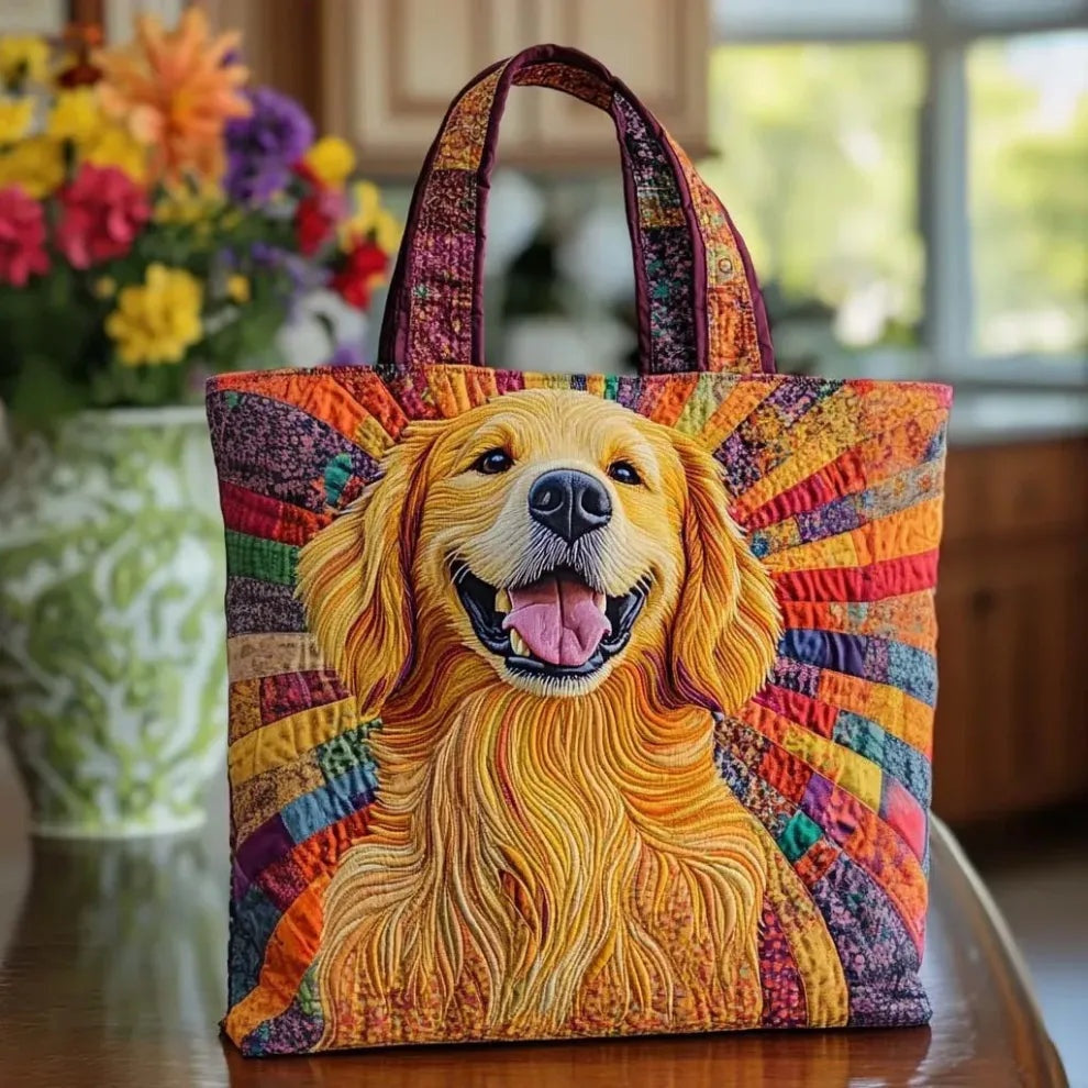 Willow™ | Bolso tote acolchado artesanal con estampado único