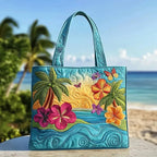 Willow™ | Bolso tote acolchado artesanal con estampado único