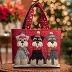 Willow™ | Bolso tote acolchado artesanal con estampado único