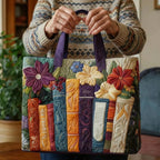Willow™ | Bolso tote acolchado artesanal con estampado único