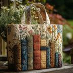 Willow™ | Bolso tote acolchado artesanal con estampado único