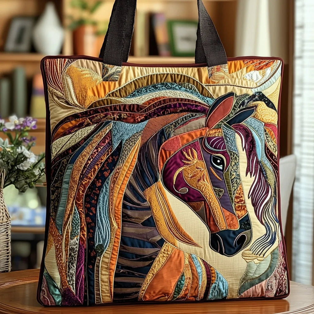 Willow™ | Bolso tote acolchado artesanal con estampado único